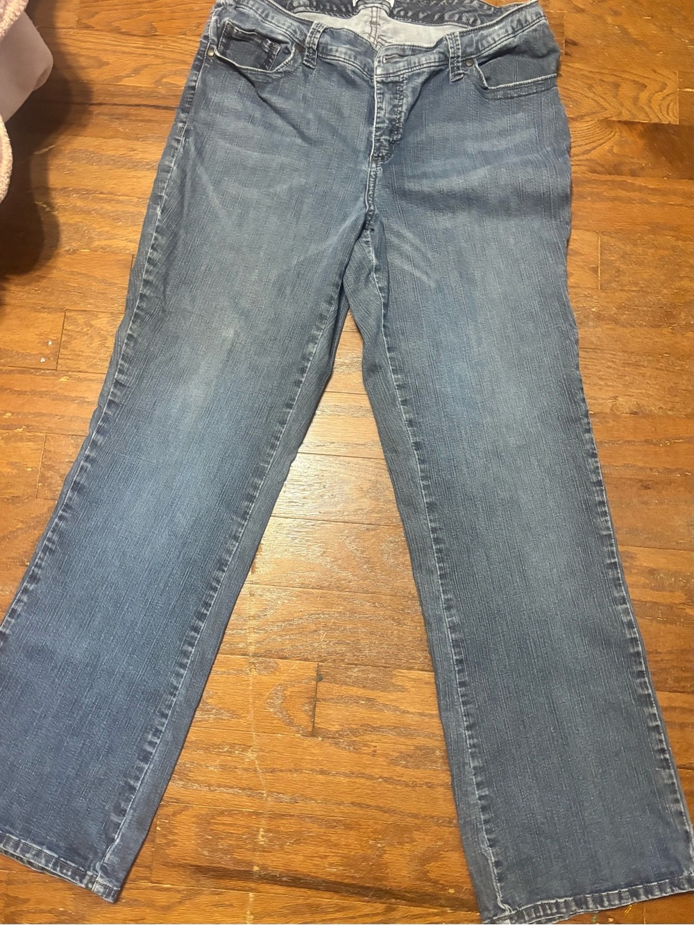 Lee Women's Wide-Leg Jeans in Faded Blue